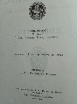 Libro antiguo "Francés primer curso"