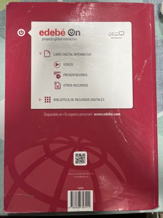 Libro Lengua y Literatura 1 bachillerato edebé