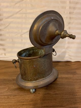 Antico contenitore orientale da te fine 800