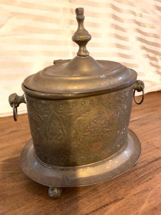 Antico contenitore orientale da te fine 800