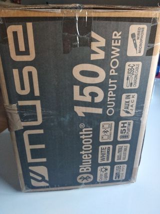 Muse Altavoz Portátil Bluetooth party 