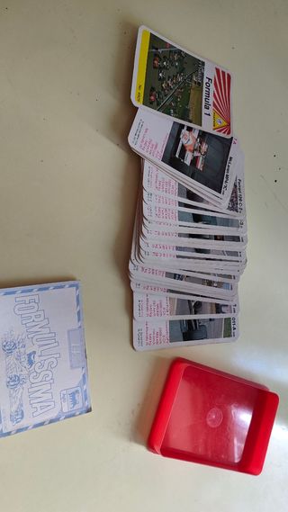 Carte gioco formula 1 piatnik 4929 vintage anni 80