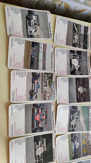 Carte gioco formula 1 piatnik 4929 vintage anni 80