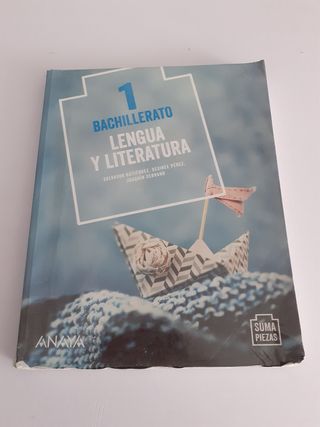 Libro lengua y literatura 1 bach