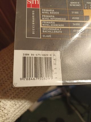 Diccionario lengua Española 