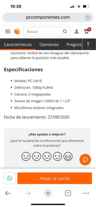 Aukey Webcam FullHD USB