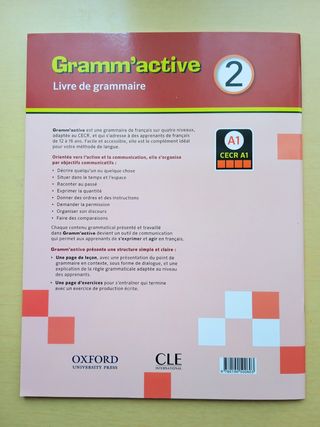 Libro Gramática Francés 2 ESO
