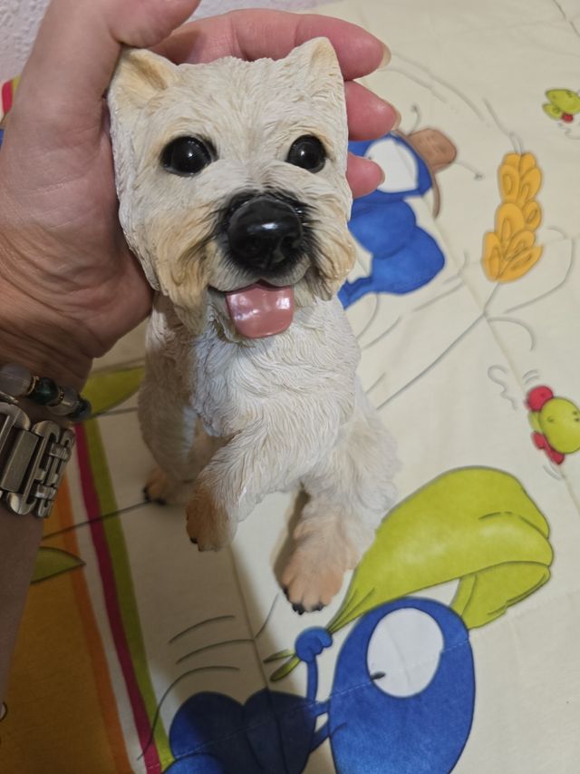 Perrito raza Westie de adorno
