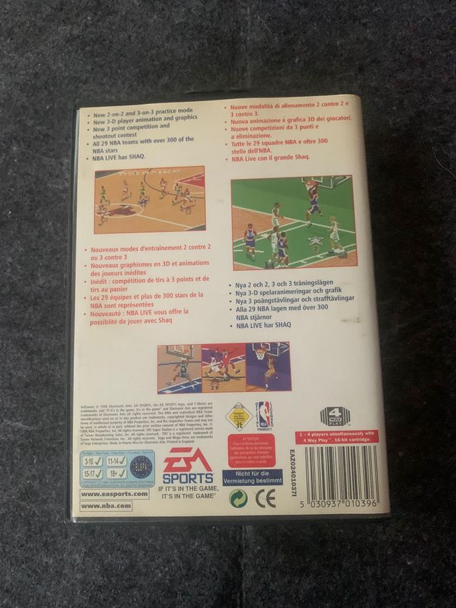 nba live 97 mega drive