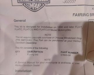 Harley Davidson protector batwin carenado) Electra