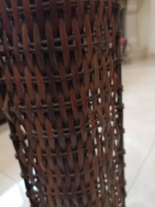 suporte para cd , rustico  , ler anuncio