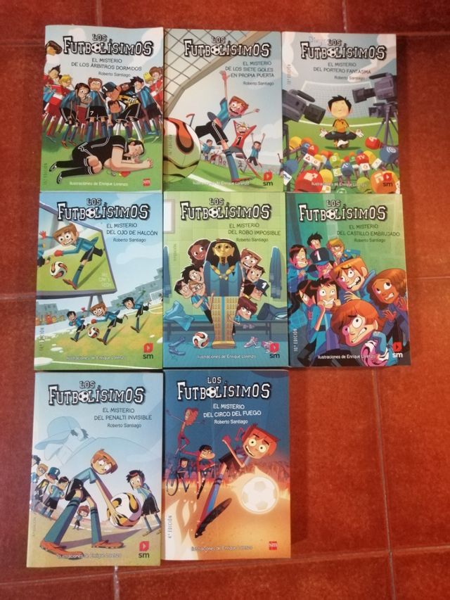 Colección libros Los futbolisimos
