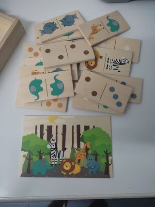Puzzle madera educativo