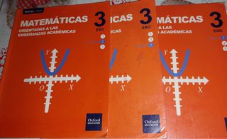 Matemáticas 3 eso Oxford