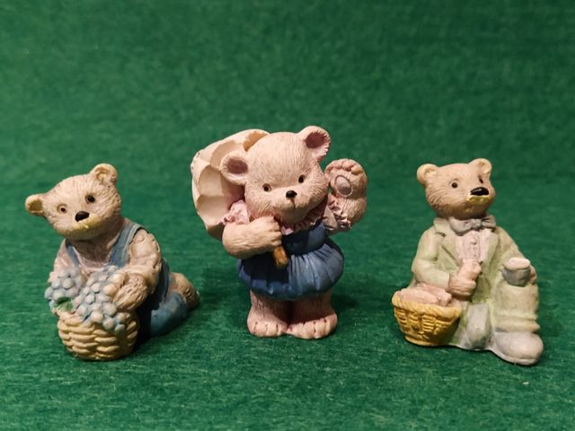 3 Figuras de OSITOS vintage.