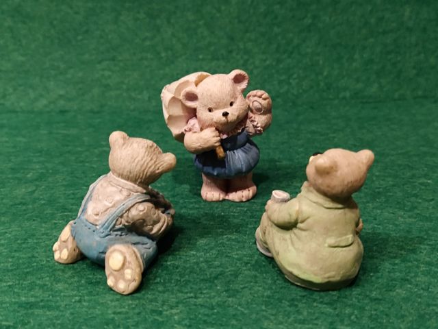 3 Figuras de OSITOS vintage.