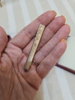 Pisa corbatas años 70 metal