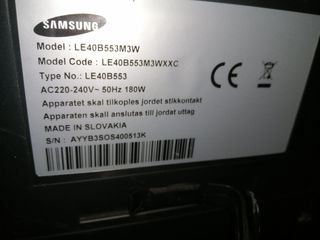 TELEVISOR SAMSUNG 40" PARA PIEZAS