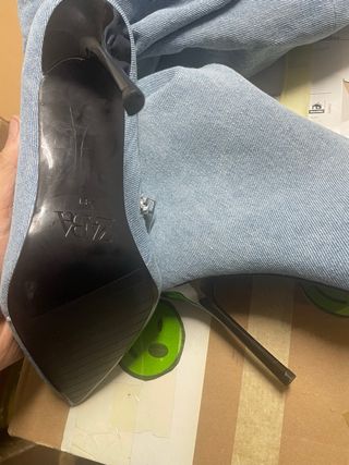 botas altas, mosqueteras vaqueras