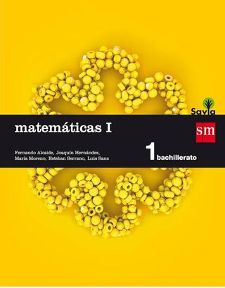 Libro Matemáticas 1 bachillerato