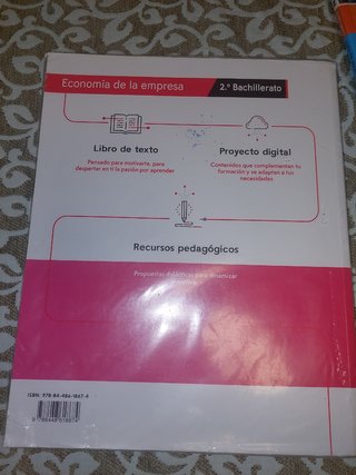 Economía de la empresa 2.º Bachillerato