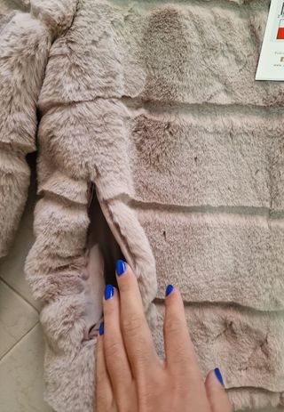 Pelliccia donna con manica 3/4