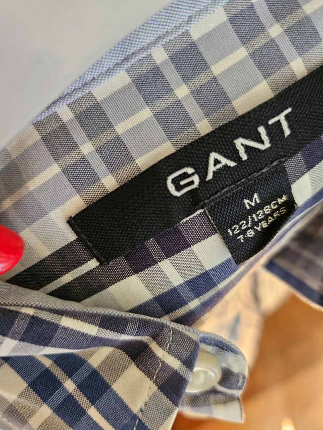Camisa Gant. Niño 7/8 años