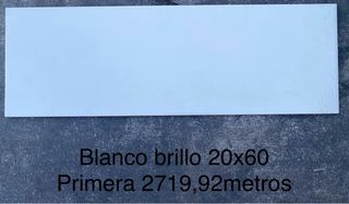 Azulejo blanco 20x60