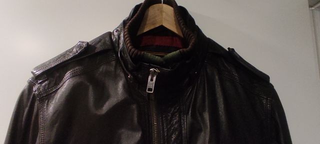 Chaqueta cuero hombre
