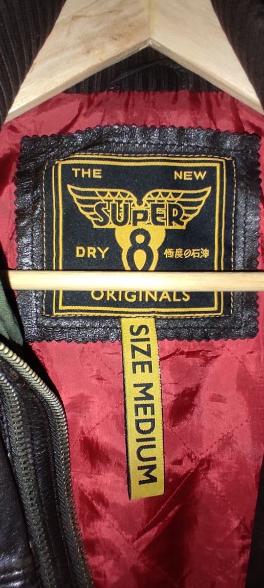 Chaqueta cuero hombre