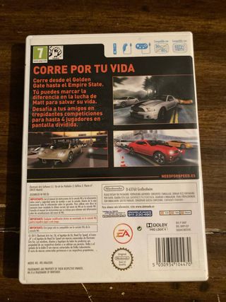 Videojuego WII - Need For Speed The Run