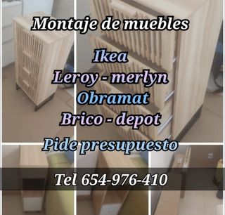 MONTAJE DE MUEBLES