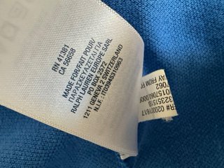 Polo azul de Ralph Lauren