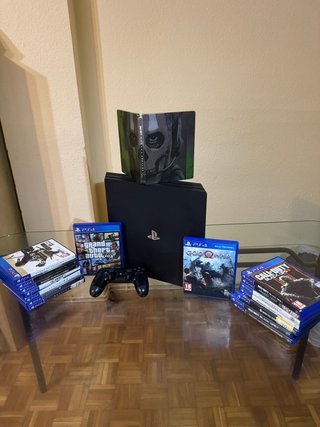 Ps4 pro pack (15+ juegos)