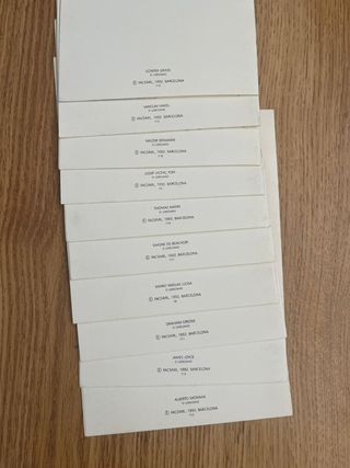 Postales cada una 5€