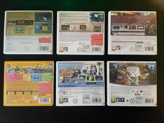 Lote Juegos Nintendo 3ds (Zelda, Mario, etc...)