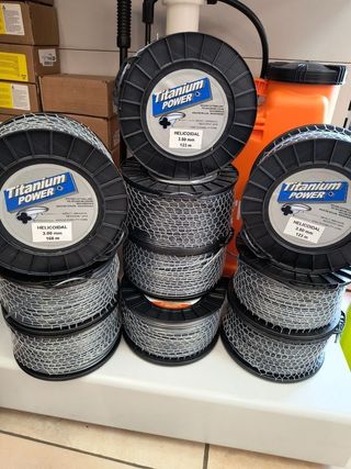 Rollo hilo Titanium power helicoidal