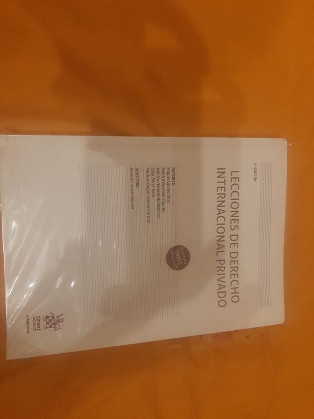 Lecciones de Derecho Internacional Priva