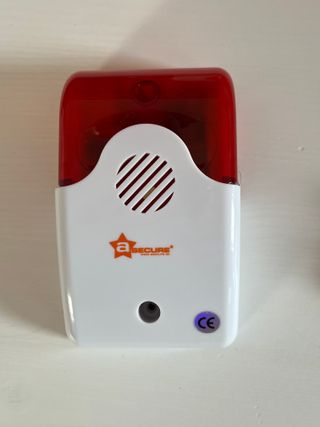 Sistema Alarma con sirena y Luces destellantes