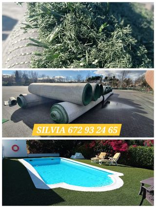 🌱La mejor opción, césped artificial 💯
