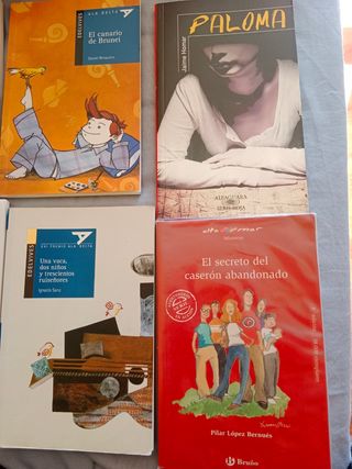 Pack de 6 libros 10€