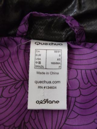 Chaleco Quechua talla S