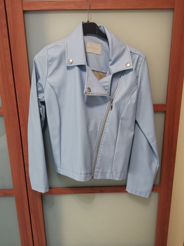 giacca in similpelle