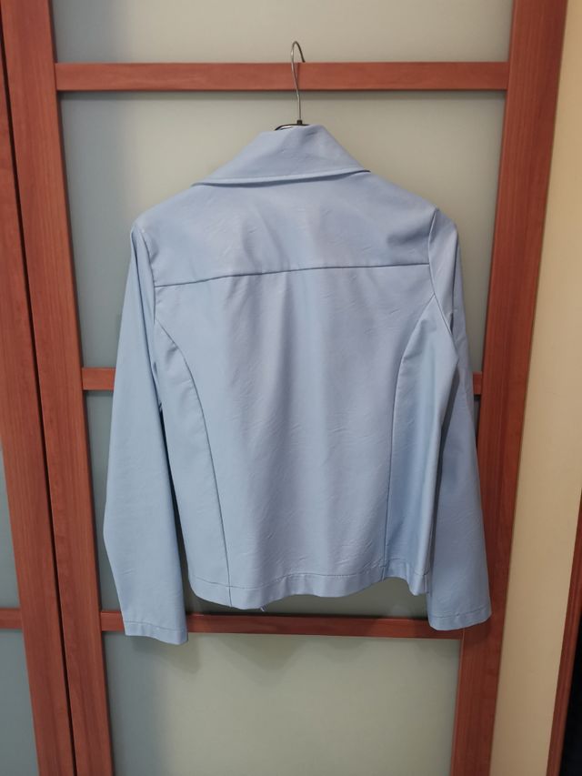 giacca in similpelle