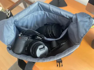 CAMARA NIKON SerieZ F50 PACK COMPLETO