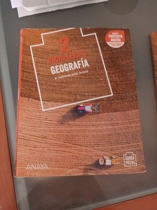 Libro de geografía 2 bachillerato 