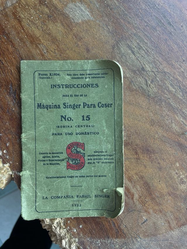 Máquina coser SINGER vintage