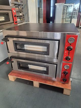 HORNOS DE PIZZAS DOBLE CAMARA INDUSTRIAL