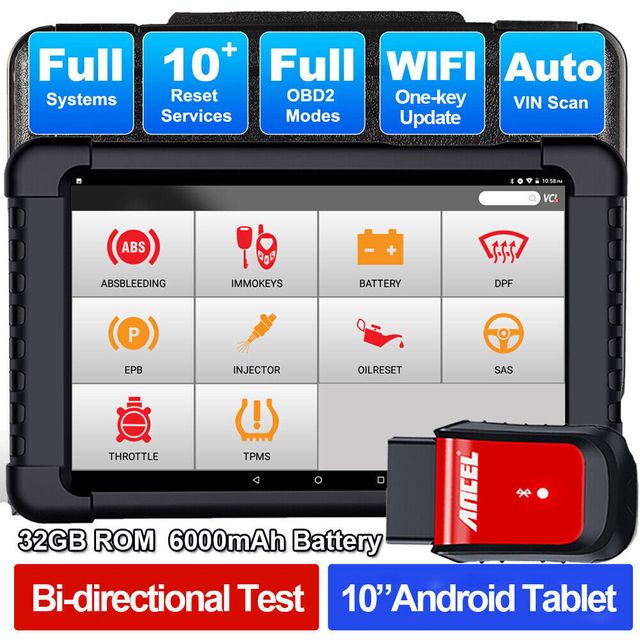🌟ANCEL X6 TABLET DIAGNOSIS