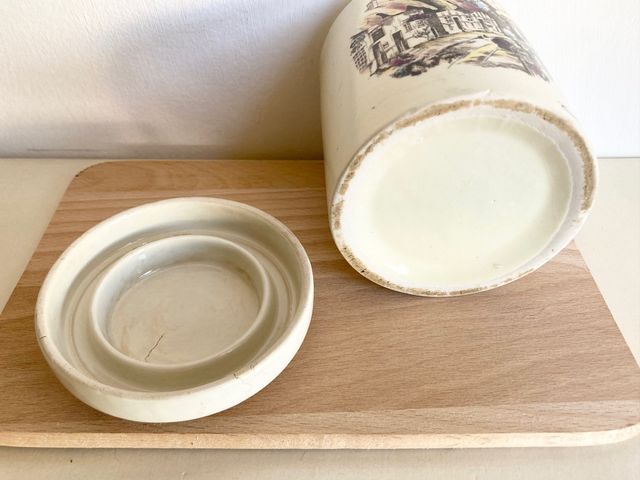 Coppia di barattoli Coronetti Cunardo - Anni '50